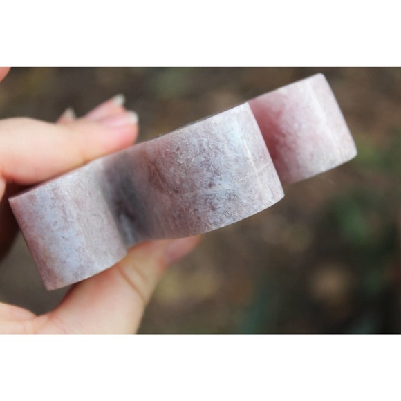 Pink Amethyst Cactus Shaped Stone - Picture 8 of 10